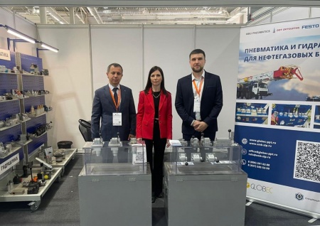 Команда "ТК ГЛОБЭК" на 21-й Северо-Каспийской Региональной выставке "Атырау Нефть и Газ"