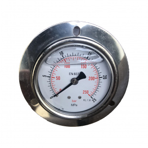 Манометр гидравлический с фланцем 63 мм 400 бар