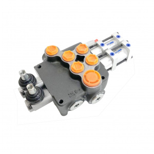 Гидрораспределитель двухсекционный 2.DE80.2.S.D.180.A1Pх2G.GL с пневмоуправленим