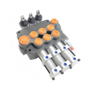 Гидрораспределитель трёхсекционный DE80.3S.D180.A1Pх3G.GL с пневмоуправленим