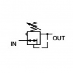 Регулятор давления H-4 MBU Pneumatics D-400 004