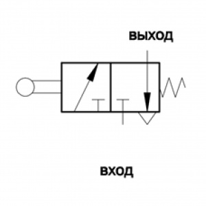 Распределитель с механическим управленим 386-90400