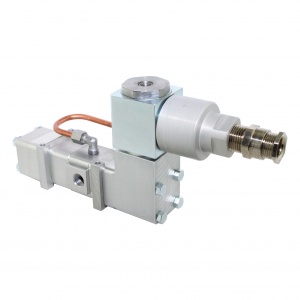 Клапан пневматический регулирующий с электромагнитным исполнительным механизмом 242-803 000, 3/2, G1/4, 3000 l/min, 24-28 V DC, 9,5W, II Gb IIC T5 X, 1Ex db IIC T5 Gb X,  -50C...+70С