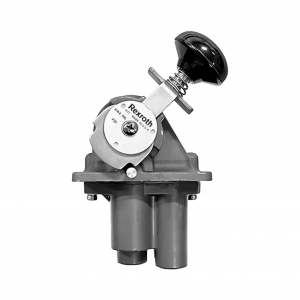 Пневмораспределитель 2-HA-2L R431005007 с предохранительной скобой
