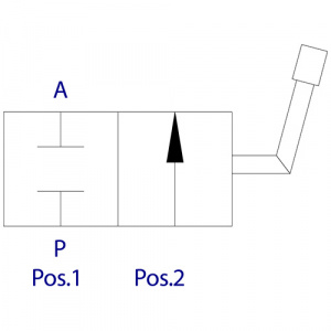 Кран шаровый гидравлический трёхходовой 210-0600-G1 NO25