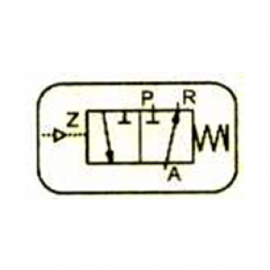 3/2 Пневмораспределитель 236-316 000/1 , G1/2, 3700 л/мин